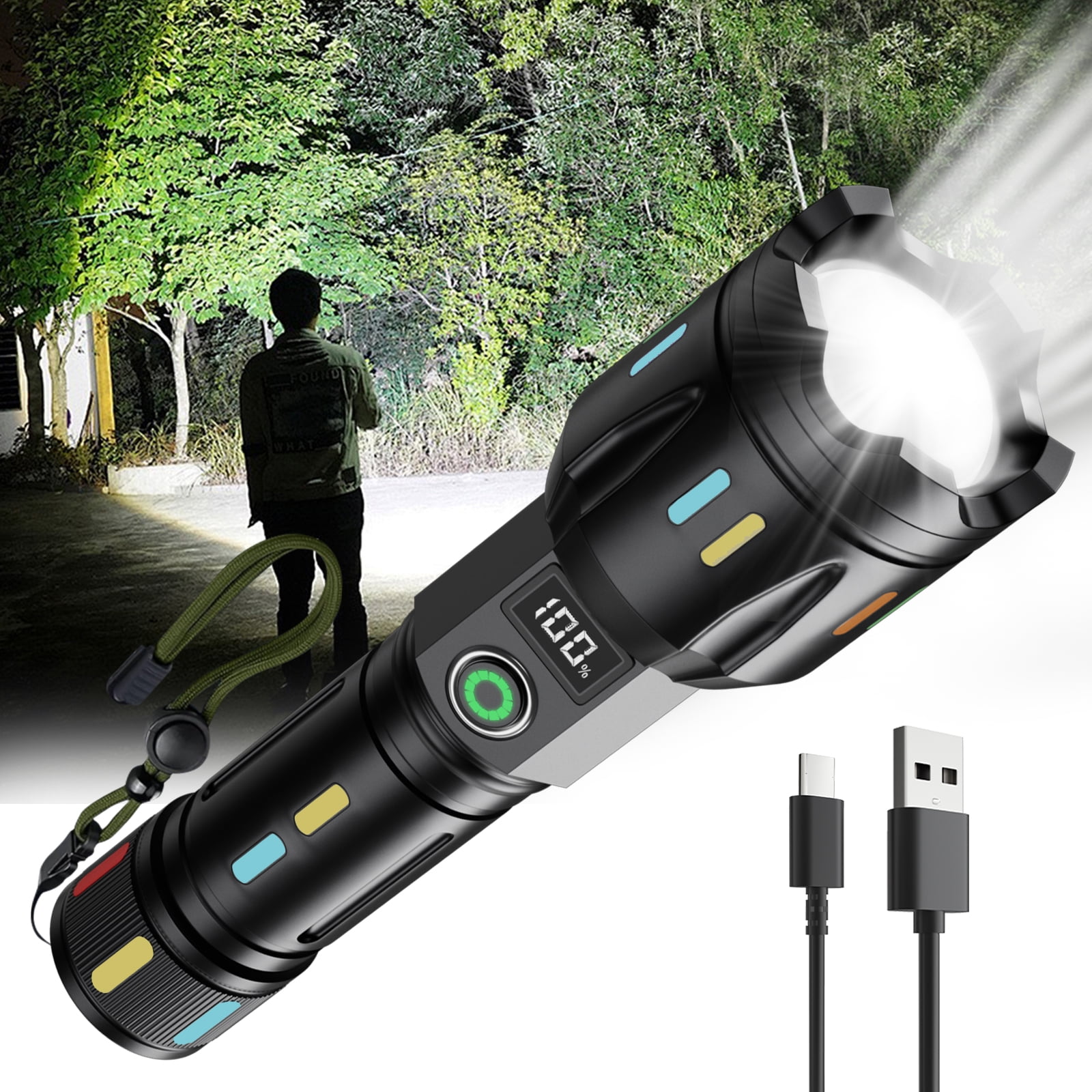Solaray FLA-ZX1-KIT ZX-1 Rechargeable LED Tactical