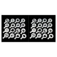 thumbnail image 4 of relayinert 16 Pieces/Set Coffee Stencil Replacement Template Mold Decorating Tool Shown as Picture 2Set, 4 of 6