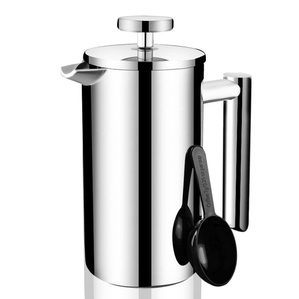 Press Coffee Maker Stainless Steel 