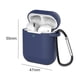 thumbnail image 2 of Audífonos Funda protectora para Anti Lost Case para Apple Airpods 1 2 (azul oscuro), 2 of 6