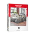 thumbnail image 7 of SUSSEXHOME Sports in Gray Cotton Duvet Cover Set, Queen Size Duvet Cover, 1 Duvet Cover, 1 Fitted Sheet and 2 Pillowcases, Iron Safe, Hypoallergenic, Breathable , Machine Washable, 7 of 7