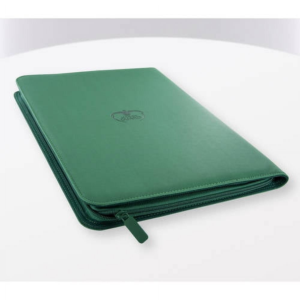 Ultimate Guard Zipfolio 360 - 18-Pocket XenoSkin Portfolio, Green