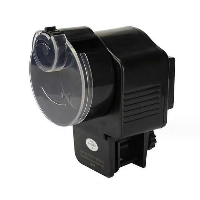 Alimentador de peces TANGJMXG Dispensador automático de comida para acuario
