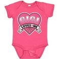 thumbnail image 3 of Inktastic Gigi Loves Me Girls Granddaughter Girls Baby Bodysuit, 3 of 5