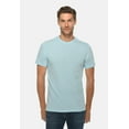 thumbnail image 2 of Lane Seven Men's 100% Cotton Short Sleeves Crew Plain T-Shirt Blue Mist S, 2 of 2