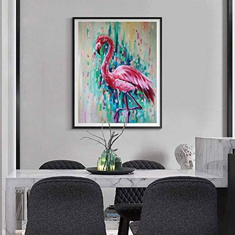 ACANDYL Paint by Number Flamingo DIY Oil Painting Paint by Number Kit for  Kids Adults Students Beginner DIY Canvas Painting by Numbers Acrylic Oil  Painting Arts Craft for Decoration Flamingo 16x20 in 
