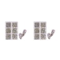 thumbnail image 2 of Vogacara Nail Crystal Nails 6 Cajas Fondo plano Vidrio Transparente Color mezclado Flatback Nail Art Crafts DIY Bolsas de piedra Zapatos Multicolor 2piezas, 2 of 6