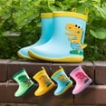 thumbnail image 5 of Aloohaidyvio Kids Rain Boots Toddler Rain Shoes Children Waterproof Boots for Boys and Girls, 5 of 6