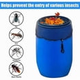 thumbnail image 4 of Rain Barrel Net, 2 Pieces Protective Net with Drawstring, Anti-Mosquito & Animal Cover for Rainwater Collector (Diameter 95 cm), 4 of 5