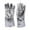 Silver, variant on funtasica Heat Protective Gloves Work Gloves Heat Insulation Comfortable Lightweight Flame Retardant High Temperature Aluminized Gloves