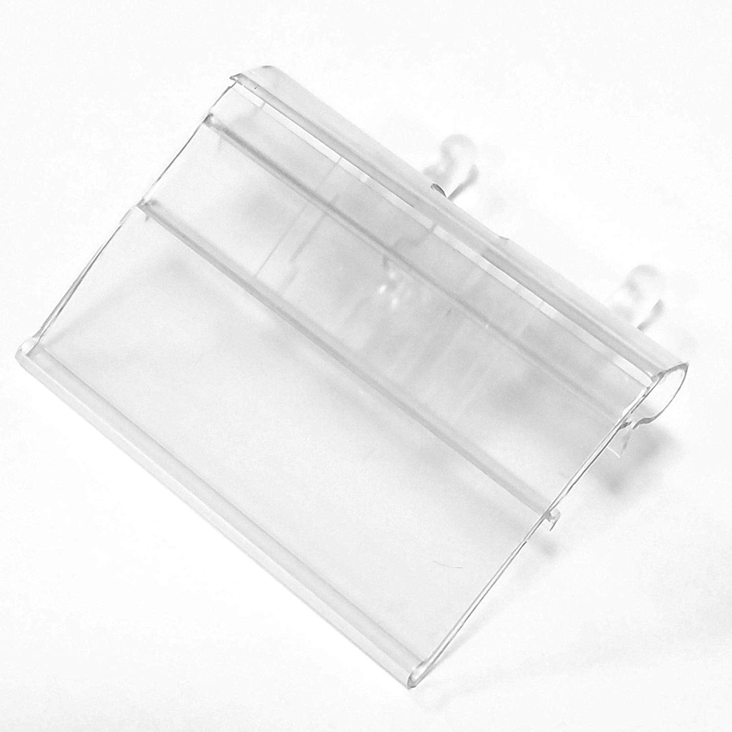 Pegboard Label Holder, Scannable UPC Ticket Display with Slot ...