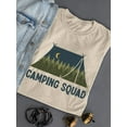 thumbnail image 3 of Camping Squad T-Shirt Women -Smartprints Designs, Female 5X-Large, 3 of 4