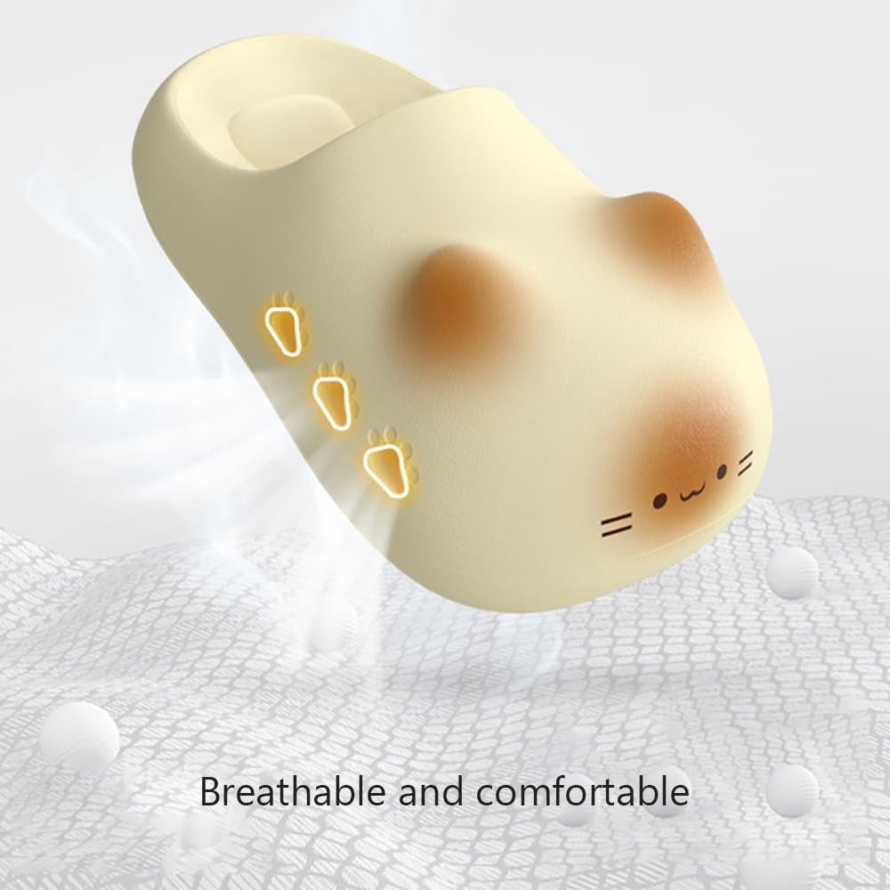 Pawly Prints Shoes, Cat Paw Slippers Non-Slip, Pawly Prints Slippers
