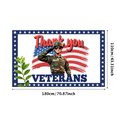 thumbnail image 2 of Military Appreciation Banner Veterans Day Patriotic Theme Army Design Thank You Decoration for Veterans Day Event Ceremony, 2 of 7