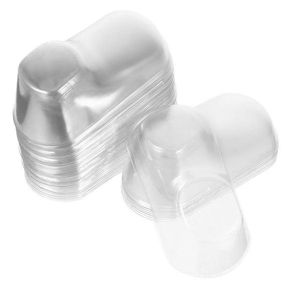 100pcs Reusable Shoe Shapers Sock Shapers Clear Shoe Keepers Supports