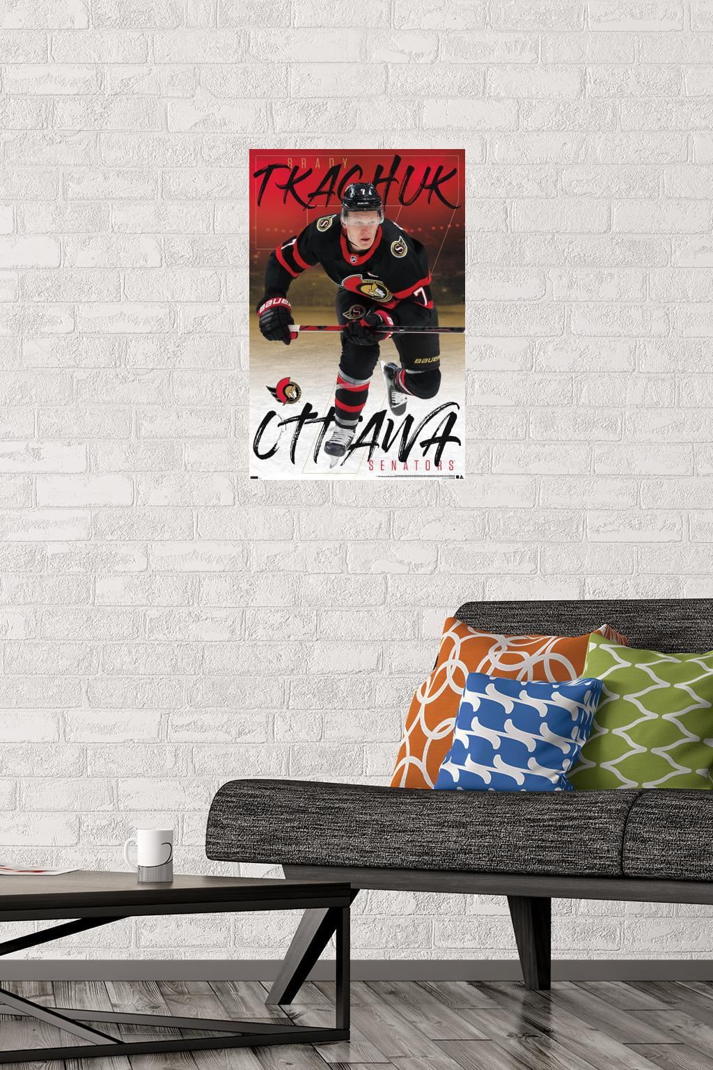 NHL Ottawa Senators - Brady Tkachuk 21 Wall Poster, 14.725" x 22.375"
