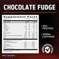 thumbnail image 5 of GNC AMP Wheybolic Ripped Clinically Proven Protein Powder & Thermogenic Protein Supplement, Chocolate Fudge, Increases Muscle Strength & Size, Calorie Burn, Energy & Endurance, Caffeine, 40g Protein,, 5 of 6