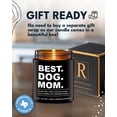 thumbnail image 4 of Candle Rosa Vila Best Dog Mom, aroma a lavanda y salvia, 255 g, 4 of 9