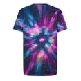 thumbnail image 4 of HomeDM Men's Short Sleeve T-Shirts Stylish Graphic Crew Neck Pullover Tops for Summer Casual, Size L, 4 of 5