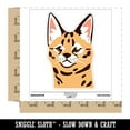 thumbnail image 2 of Curious Savannah Cat Serval Car Window Bumper Water Bottle Phone Tablet Laptop Waterproof Vinyl Decal Sticker Set 5-Pack - Gloss Finish - 5.0", 2 of 7
