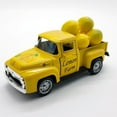 thumbnail image 3 of Yellow Lemon Decor,Fruit Metal Truck Decor,Fresh Holiday Summer Metal Truck with 8 Lemons Ornaments,Harvest Farmhouse Vintage Pickup Car Decor for Tabletop Centerpiece Home Kitchen, 3 of 7