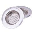 thumbnail image 1 of 4.5" Diameter Stainless Steel Kitchen Sink Strainer, Large, 1 of 4