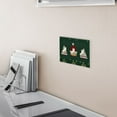 thumbnail image 5 of Yayeee Toggle Light Switch Wall Plate 2-Gang 4.56"x4.48" Decorative Outlet Cover, Christmas Santa Hats, 5 of 7
