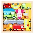 thumbnail image 5 of Children's Educational Toys, Wooden Three-dimensional Puzzle, Creative Theme, Early Education Building Block Toys For Boys And Girls, 5 of 5