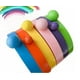thumbnail image 1 of Cinta adhesiva de bola para aliviar el estrés, paquete de juguetes antiestrés, cintas adhesivas de colores de descompresión, 12mm x 20m, 6 rollos, juguete para regalo sensorial de arcoíris DIY ER, 1 of 5