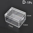 thumbnail image 1 of MYG Boîte en Plastique Transparent Boîte de Rangement Rectangulaire pour Spécimens d'Insectes, 1 of 9