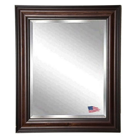 Rayne American Walnut Wall Mirror