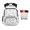 Capybara Printed, variant on Color Your Own School Backpacks for Girls 8-10 Cute Capybara Colorable School Bag Personalized Doodle Book Bag with 8 Bright Markers