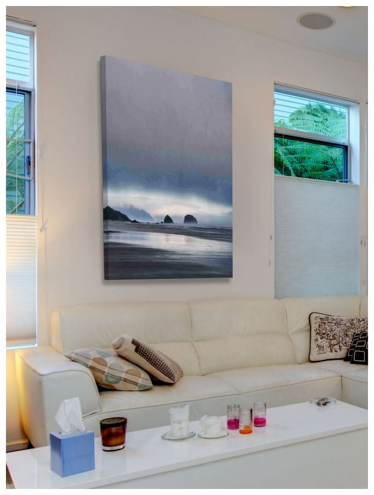 Marmont Hill "Sea Stacks at Sunset" Painting Print on Canvas