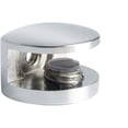 thumbnail image 5 of Abrazadera de vidrio Soporte para estante de vidrio Soporte para estante de pared Abrazadera ajustable, vidrio adaptable de 8-10 mm de espesor, acabado pulido de acero inoxidable, 4 piezas,, 5 of 5