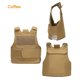 thumbnail image 5 of Tmvgtek Camiseta Interior Multifuncional Para Exteriores, Chaleco Protector Impermeable Para El Cuerpo (Café) Tmvgtek Para estrenar, 5 of 8