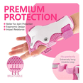 thumbnail image 3 of "Kit De Protección De Patín Niños Bicicleta Patinar Scooter 6 Malubero, Rosa ", 3 of 5