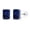 Blue Sapphire, September, variant on 14K White Gold Blue Sapphire Stud Earrings for Women Men (2.42 Cttw, Gemstone September Birthstone, Emerald Cut 8X6MM)