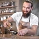 thumbnail image 5 of Coffee Tamper, 51mm Wooden Handle Tamper, Stainless Steel Coffee Stamp, Espresso Tamper, Sturdy and Durable, Barista Style - Dark Brown, 5 of 5
