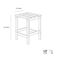 thumbnail image 7 of Portside Outdoor Poly Plastic Adirondack Side Table, 7 of 7
