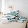 thumbnail image 5 of YST Lake House Comforter Set, Black Sketch Lines, 7-Piece, Queen, 5 of 5