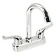 thumbnail image 1 of Llave Mezcladora Lavabo Baño Grifería Cromado Cuello Curvo, 1 of 6