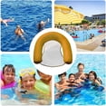 thumbnail image 4 of Balsa inflable para piscina, flotadores para piscina con asiento en U, tumbonas inflables para piscina, estándares líderes en la industria, 4 of 5