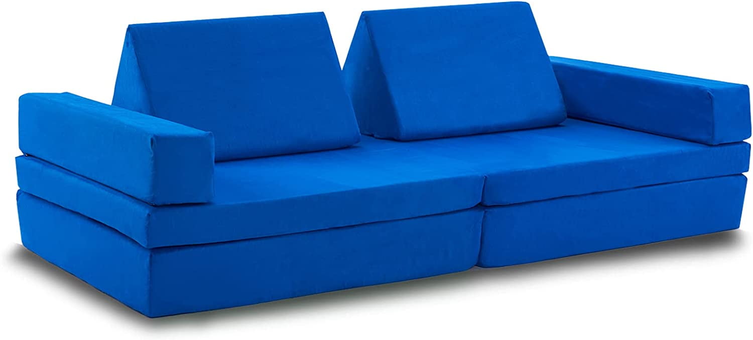 Jela Kids Couch 8PCS, Floor Sofa Modular Sofa,Playhouse Play Set for