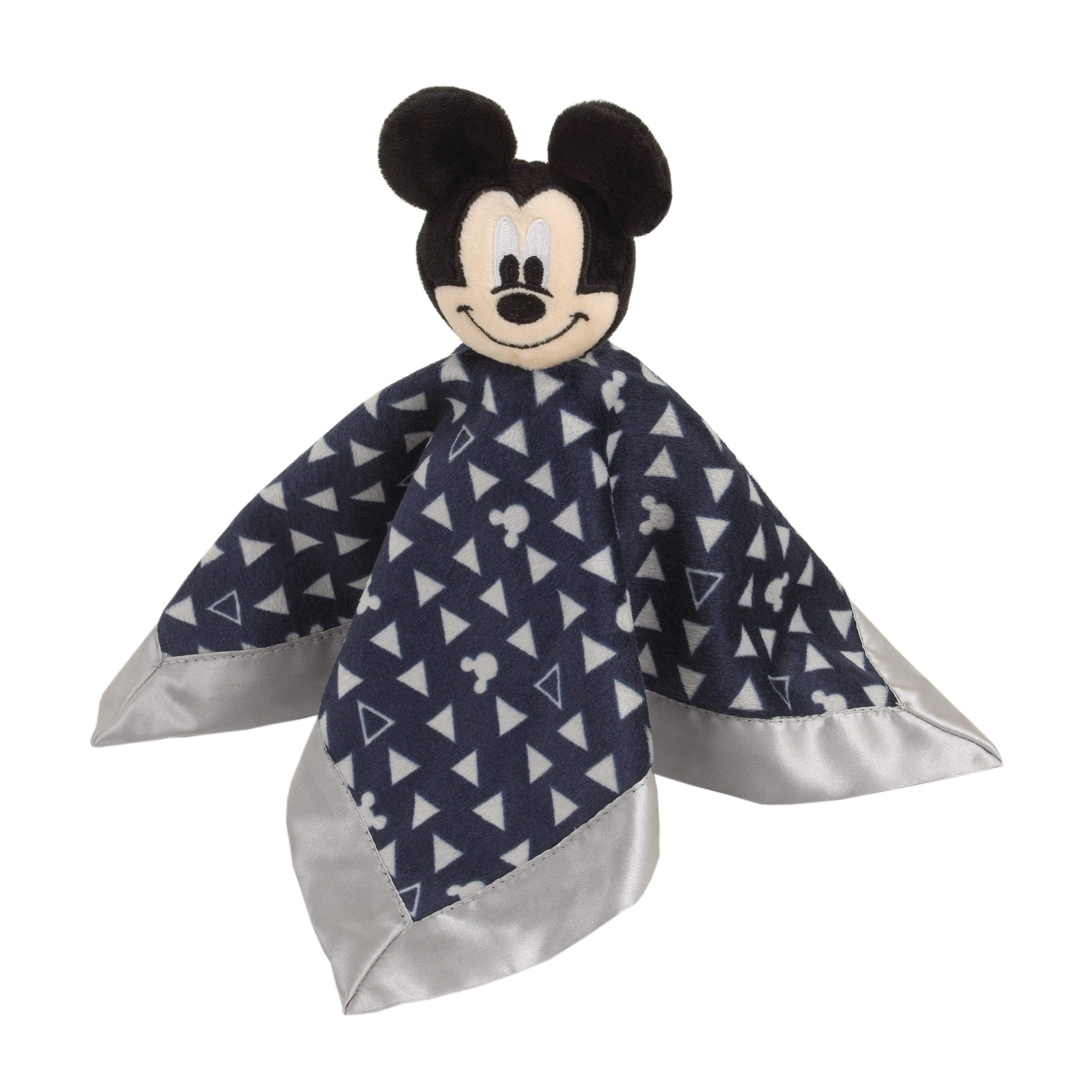 Disney Baby Blue Sleeping Mickey Mouse Lovey Security Blanket Plush Toy NWT 