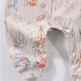 thumbnail image 7 of CAUYDY Clothes for Baby Boys Newborn Sleepers 3 6 9 12 18 24 Months Preemie Long Sleeve Bodysuit Fall Winter Infant Boy Cute Romper Toddler Pajamas Orange for Sizes 9-12 Months, 7 of 7