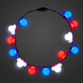 thumbnail image 2 of Disney Parks Mickey Mouse Americana Light-Up Necklace New with Tags, 2 of 3