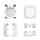 thumbnail image 2 of Funda Linda de Silicona Funda Protectora a Prueba de Golpes para Tamagotchi Uni 2023 Blanco, 2 of 3