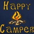 thumbnail image 3 of CafePress - Happy Camper Dark T Shirt - Men's Classic Graphic Cotton T-Shirt, 3 of 4