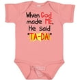 thumbnail image 3 of Inktastic When God Made Me Boys or Girls Baby Bodysuit, 3 of 5