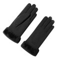 thumbnail image 3 of Qarigey Elegantes manoplas con dedos completos añaden un toque de sofisticación al conjunto de invierno Guantes para mujer con pantalla guantes y mitones, 3 of 6